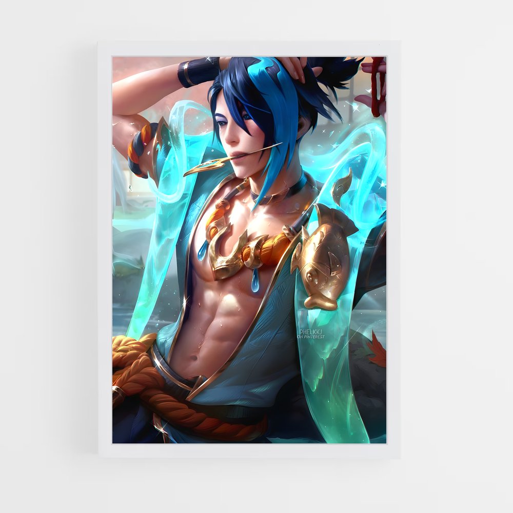 Poster L'Ascension des Champions – affiche League Of Legends (vue 3)